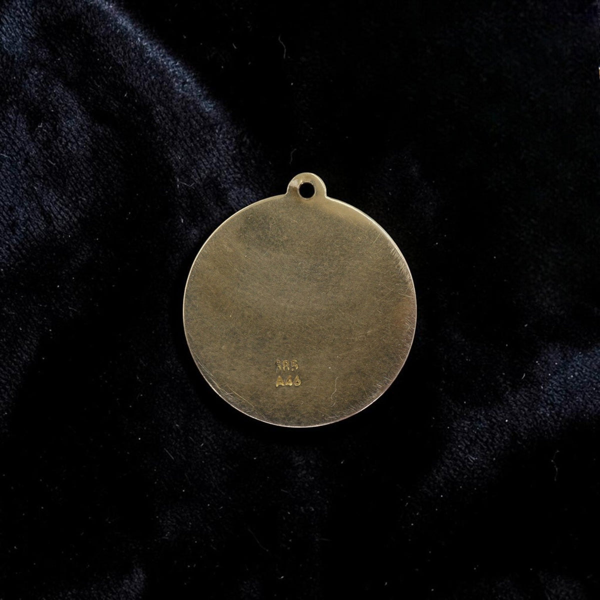 Vintage 1970s Acropolis Medallion Pendant | 14K Yellow Gold 585 Marked | Greek Disc Pendant | Petra Star - Petra Star