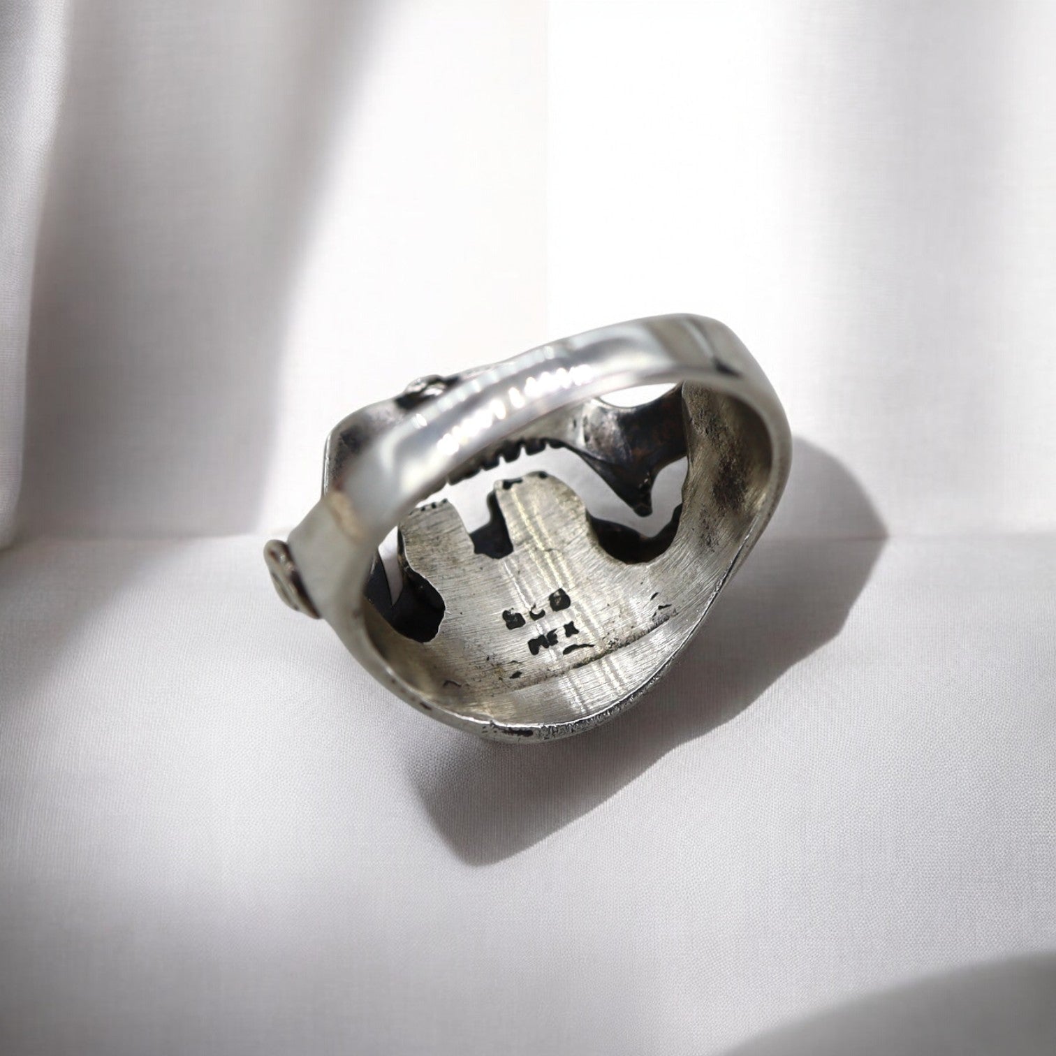Vintage Silver Skull Ring - Petra Star