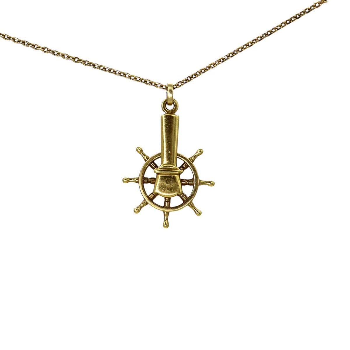 Wheel at the Helm Pendant 14.1 Grams - Petra Star
