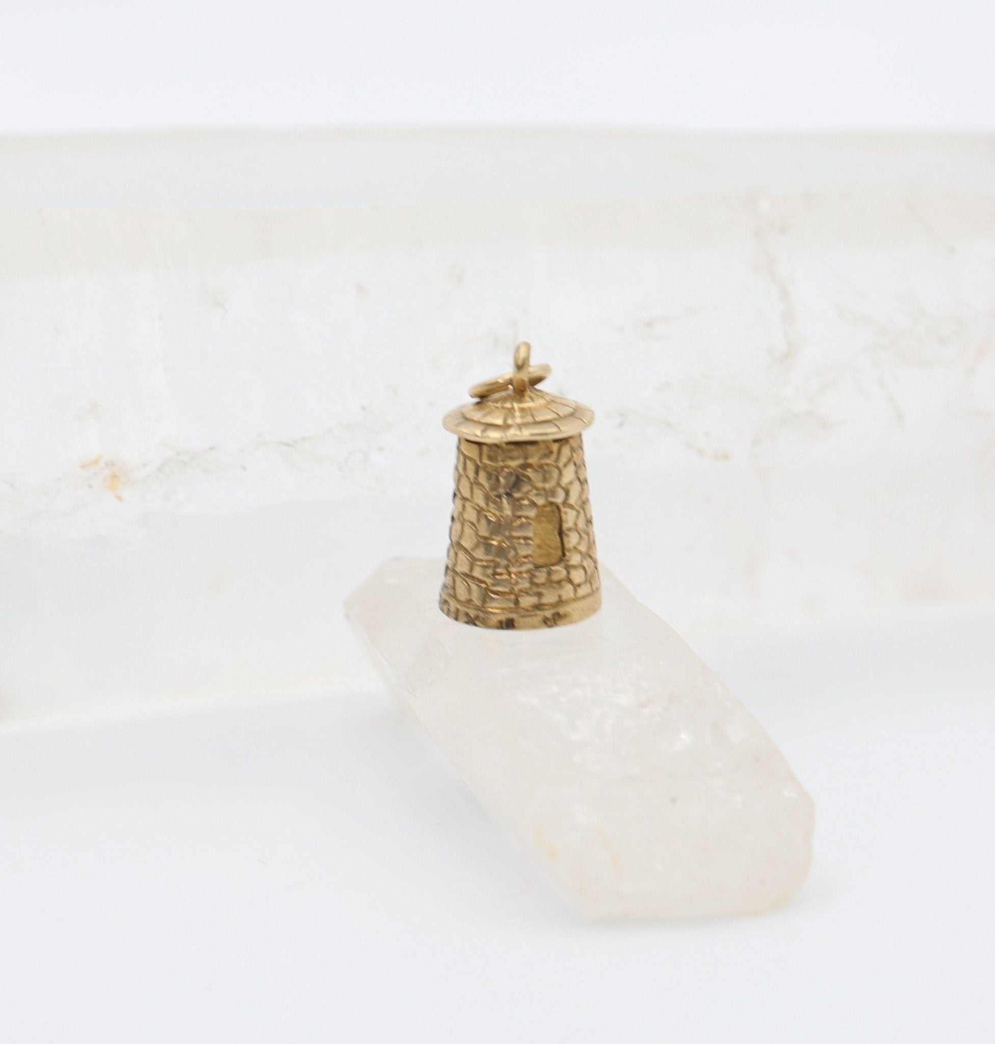 10k Gold St. Croix Sugar Mill Charm - Petra Star