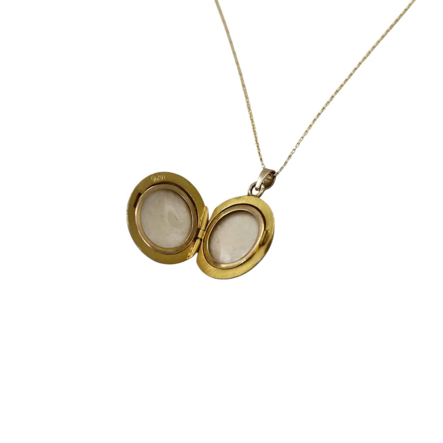10k Gold Victorian Diamond Picture Locket - Petra Star