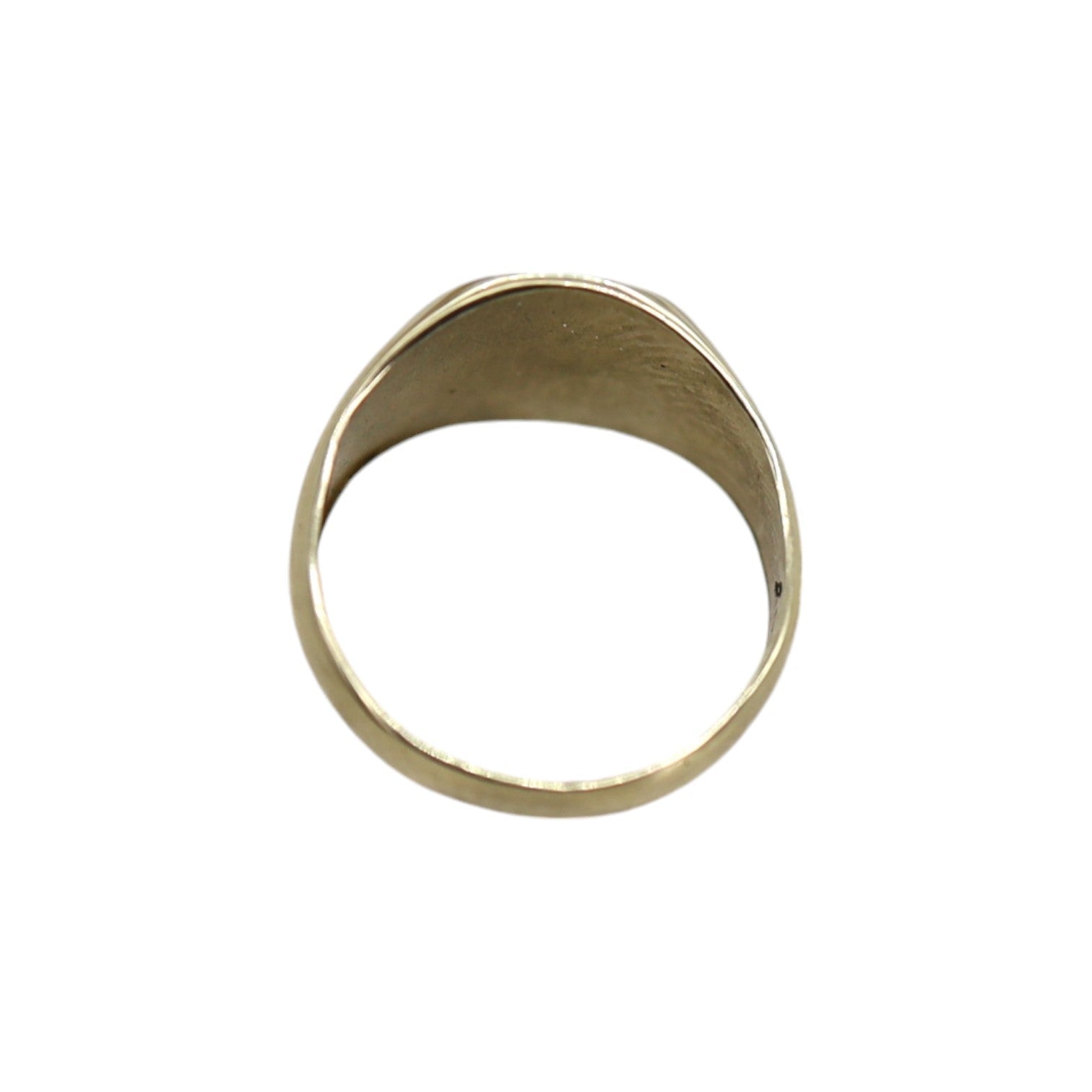 10k Gold Vintage Signet Ring - Petra Star