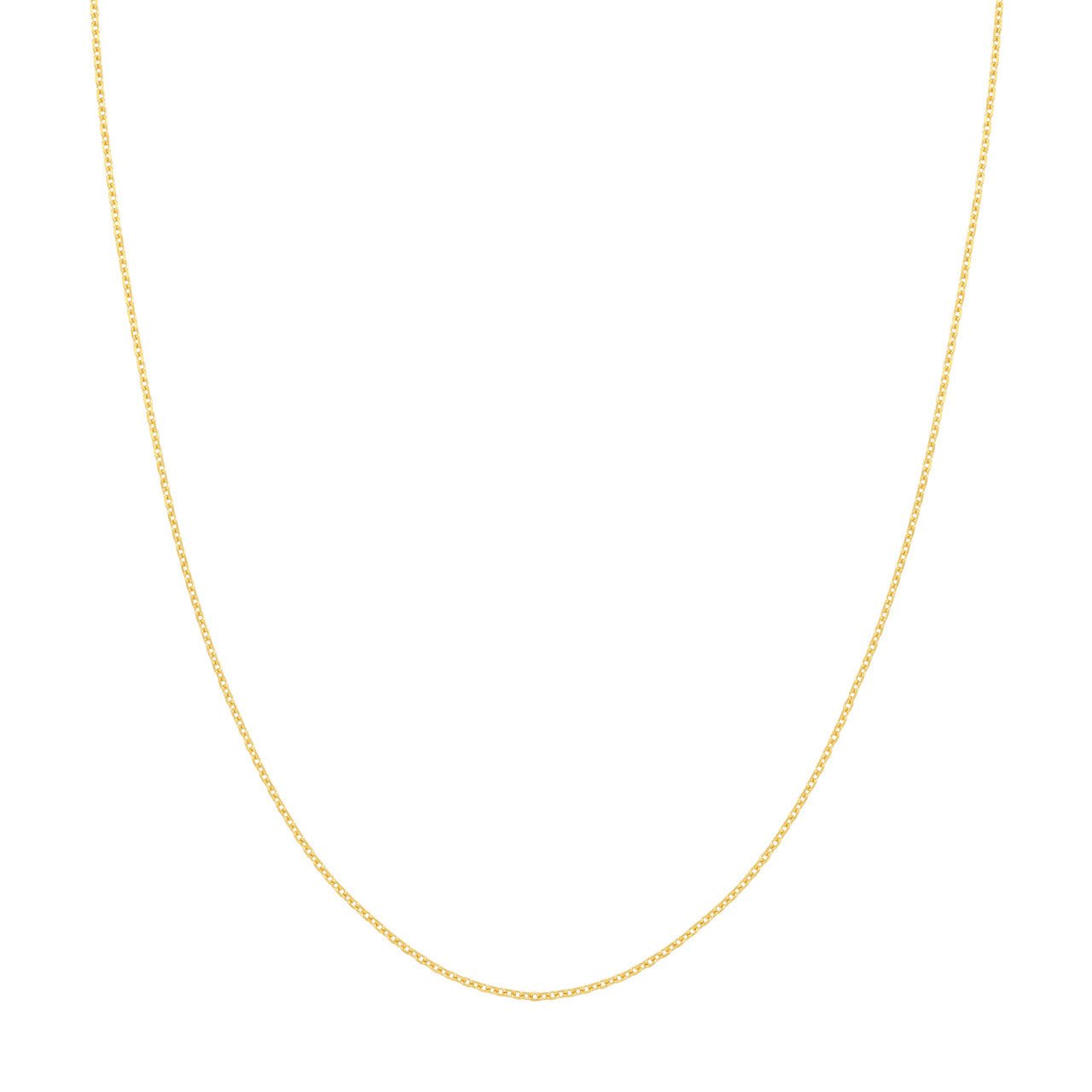 1.15mm D/C Cable Chain with Lobster Lock - Petra Star