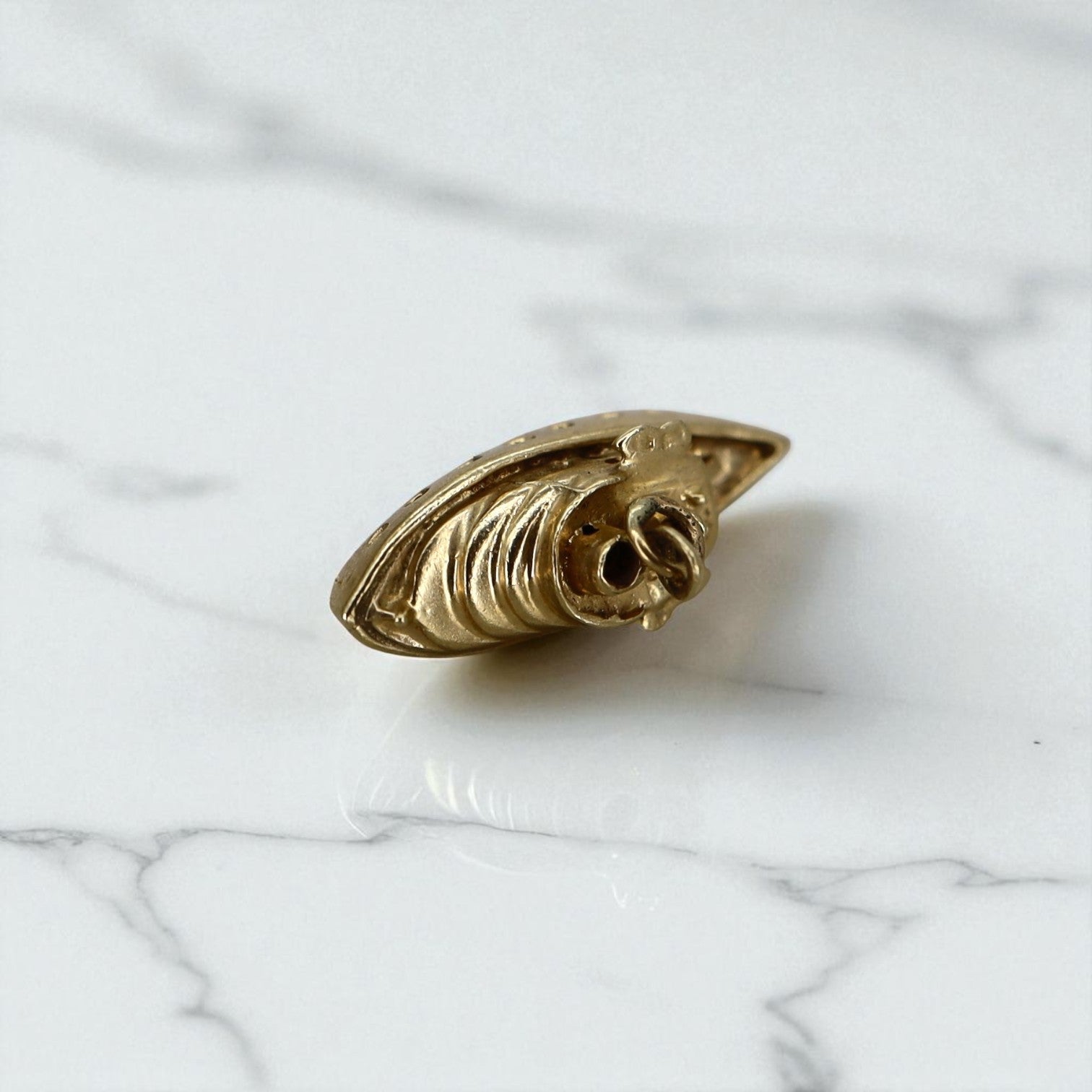 14k Gold "Bon Voyage" Cruise Ship Charm - Petra Star