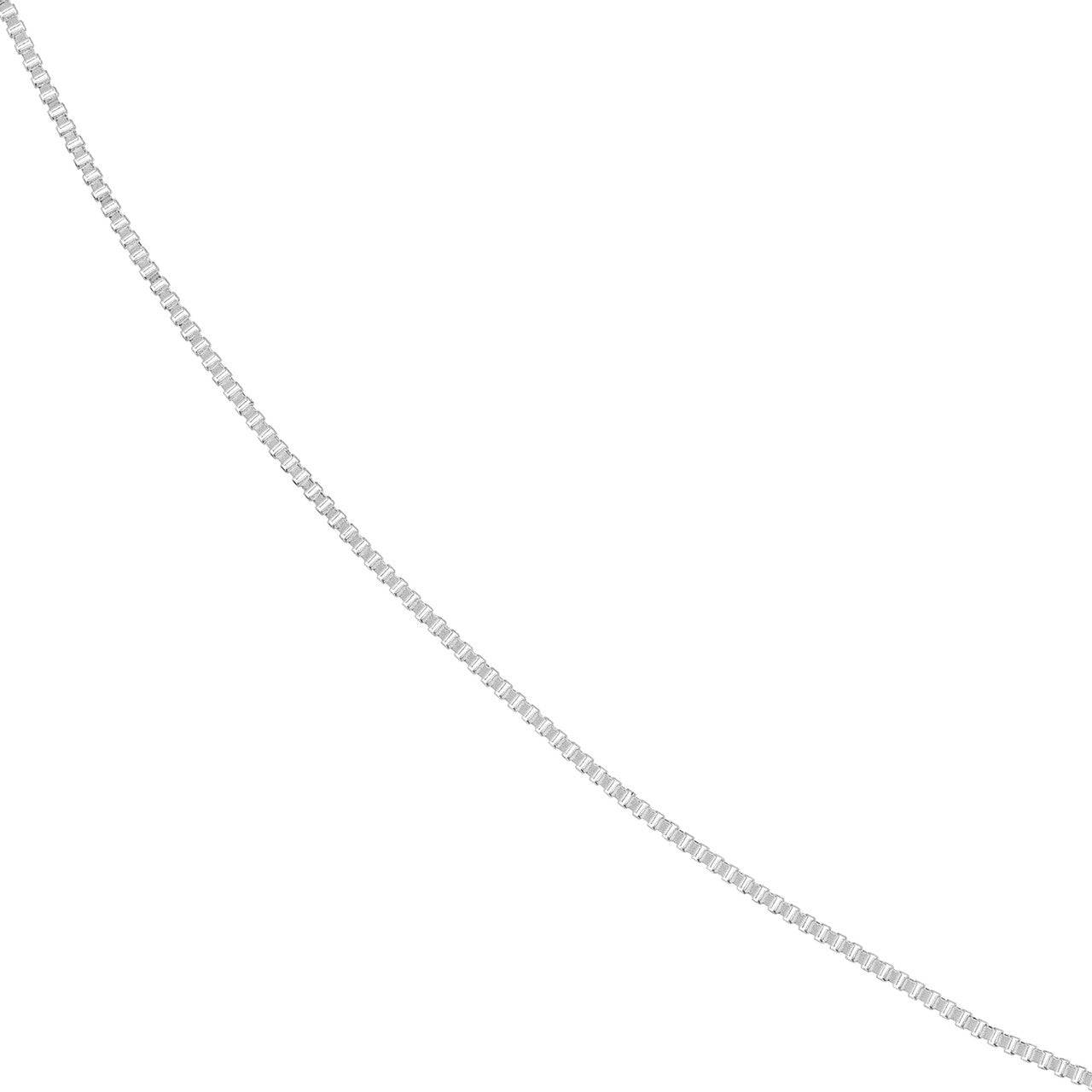 14k Gold Box Chain (0.42mm) - Petra Star
