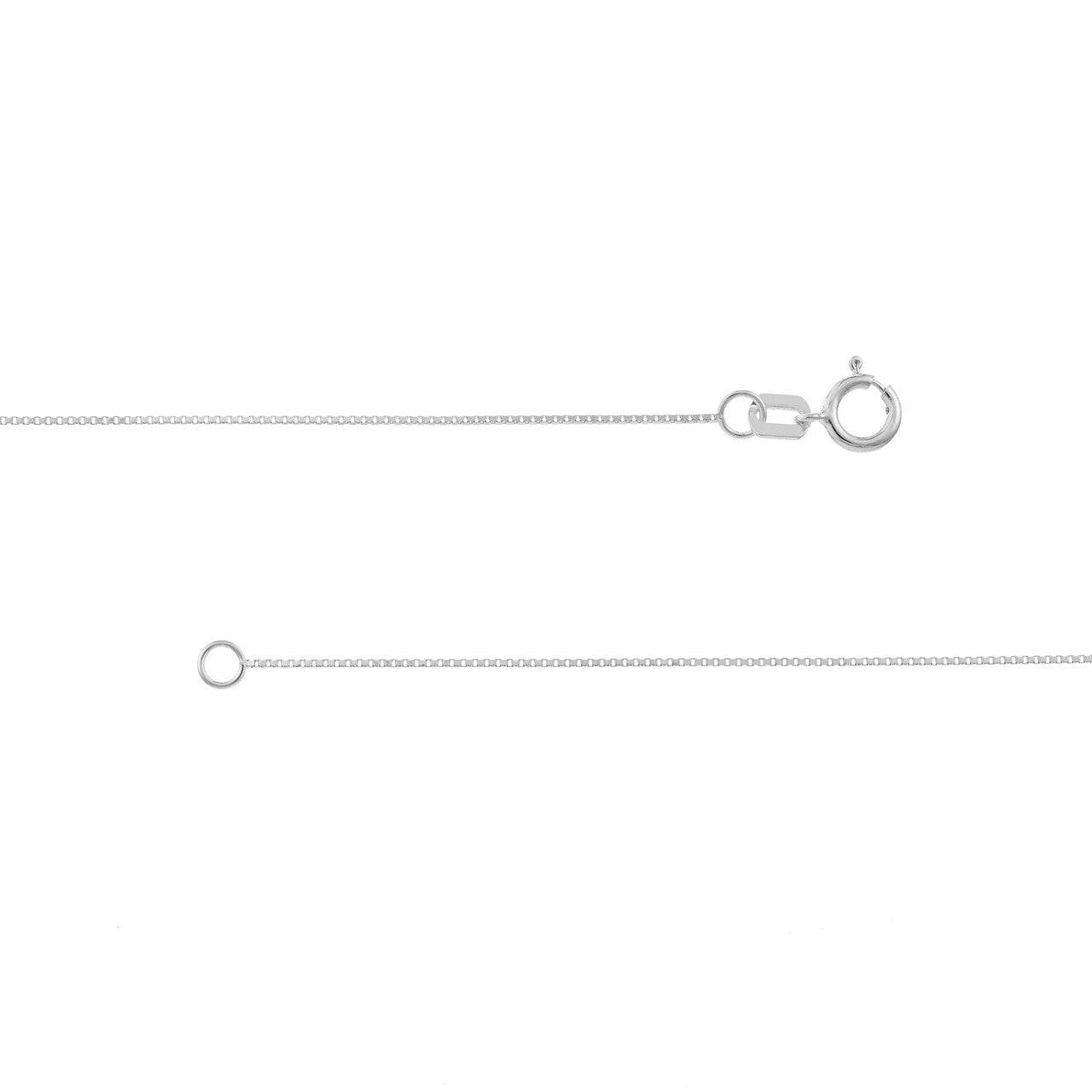 14k Gold Box Chain (0.75mm) - Petra Star