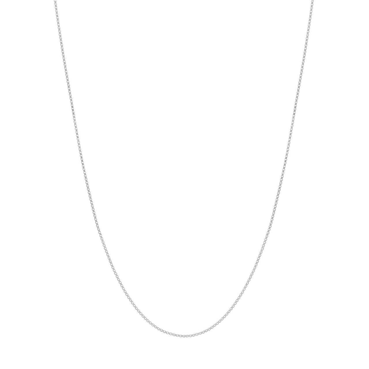 14k Gold Box Chain (0.75mm) - Petra Star