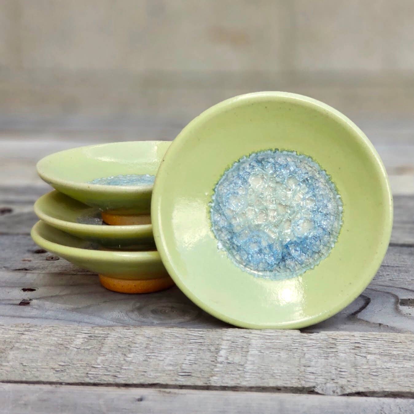 Handmade Ring Dish - Wasabi Dipping Dish - MADE TO ORDER