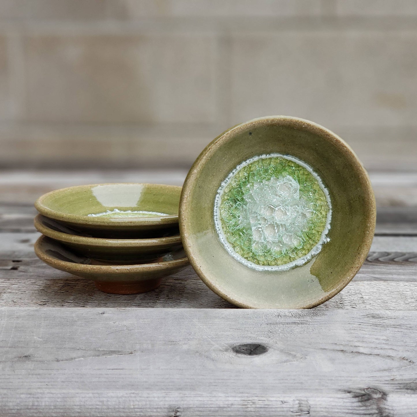 Handmade Ring Dish - Wasabi Dipping Dish - MADE TO ORDER