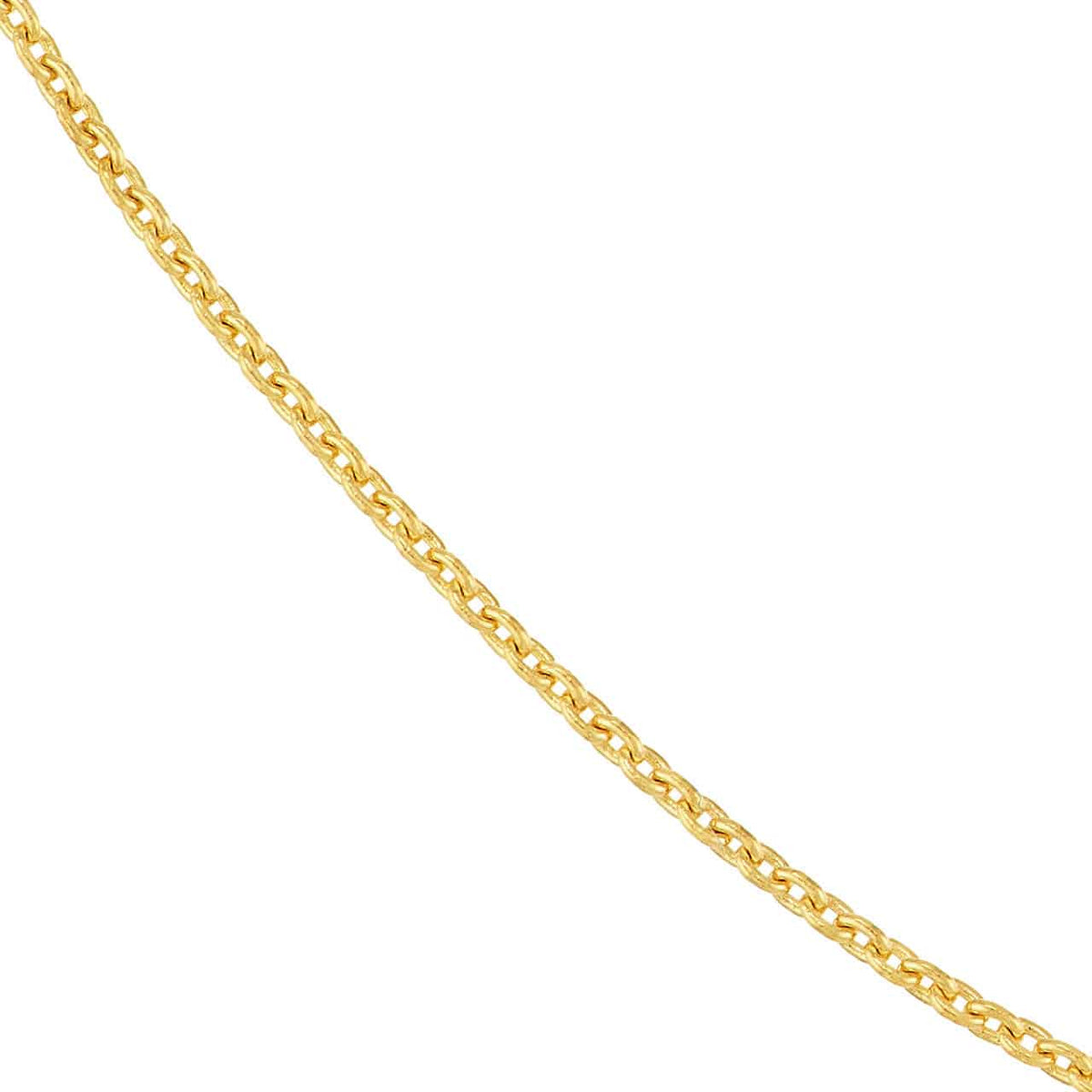 18k Gold Cable Chain - Petra Star