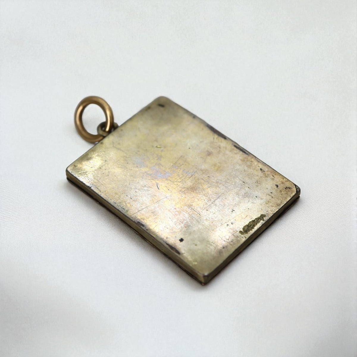 19th-Century Miniature Portrait of a Gentleman – Gilt Metal & Silver Back | Petra Star - Petra Star