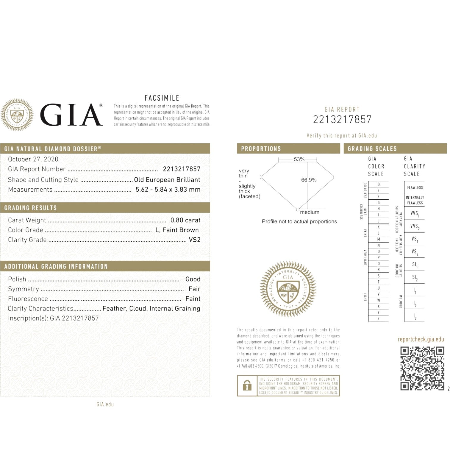 GIA Old European Cut Diamond Ring | 0.80ct Light Fancy Brown | Antique-Inspired Low-Profile 14k Gold - Petra Star