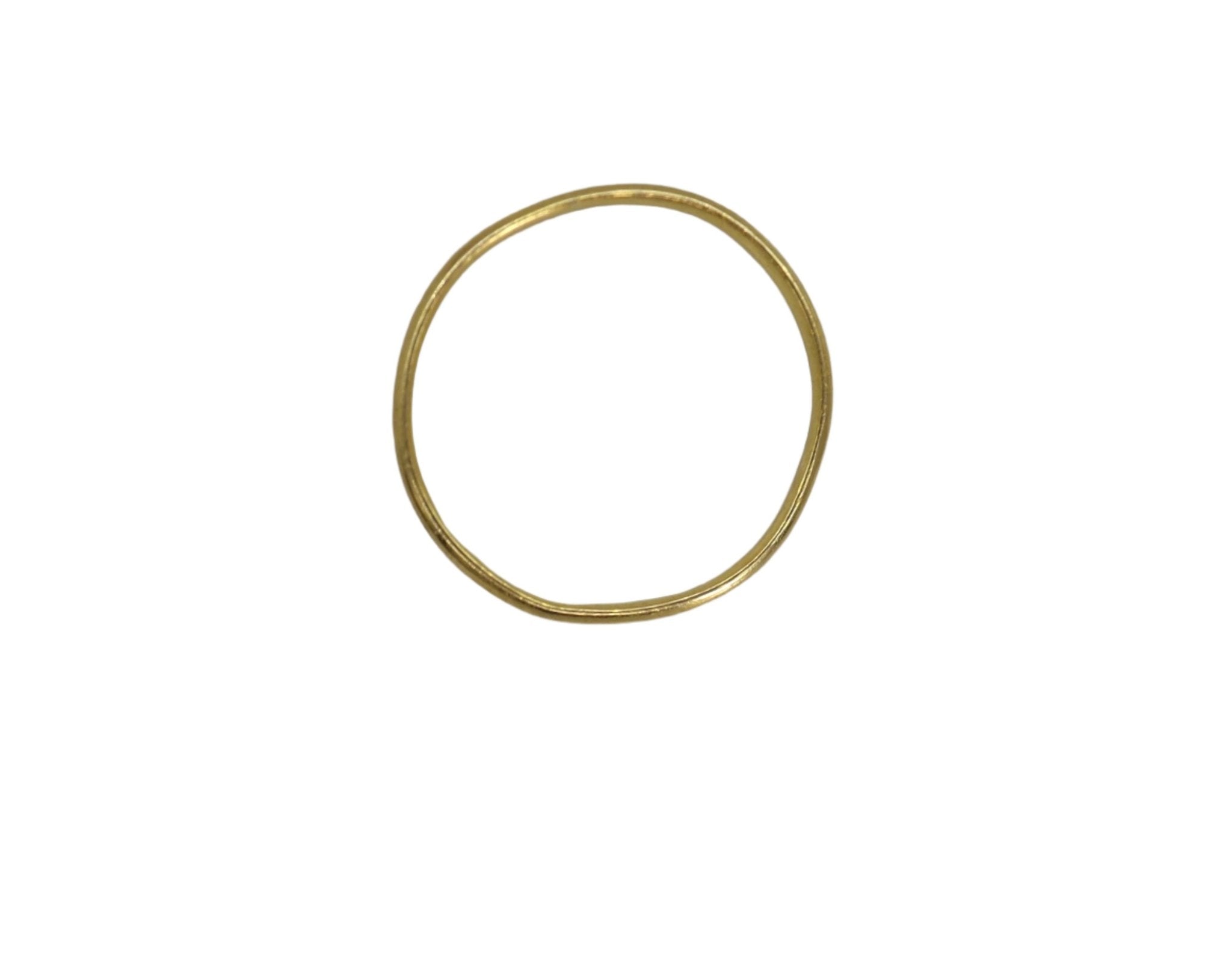 22k Yellow Gold Art Deco Band Hallmarked 1928 Sheffield - Petra Star