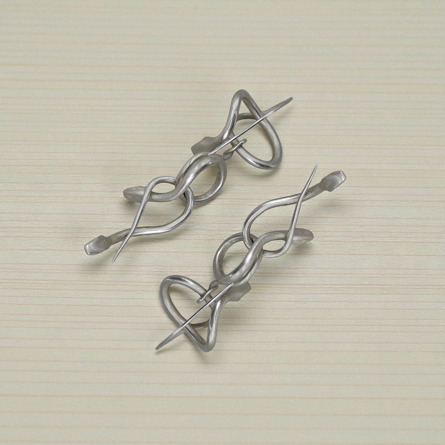 Annette Ferdinandsen Triple Tier Snake Earrings