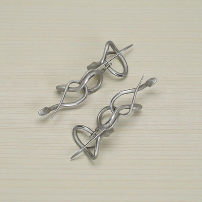 Annette Ferdinandsen Triple Tier Snake Earrings