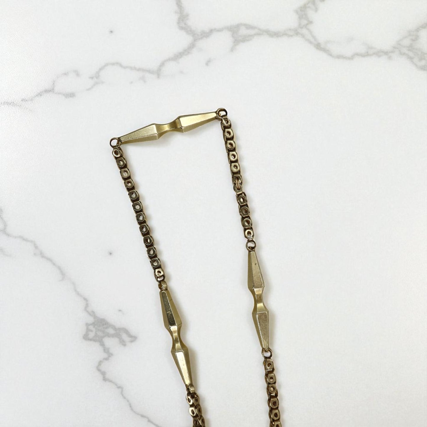 Art Deco Gold Filled Chain - Petra Star