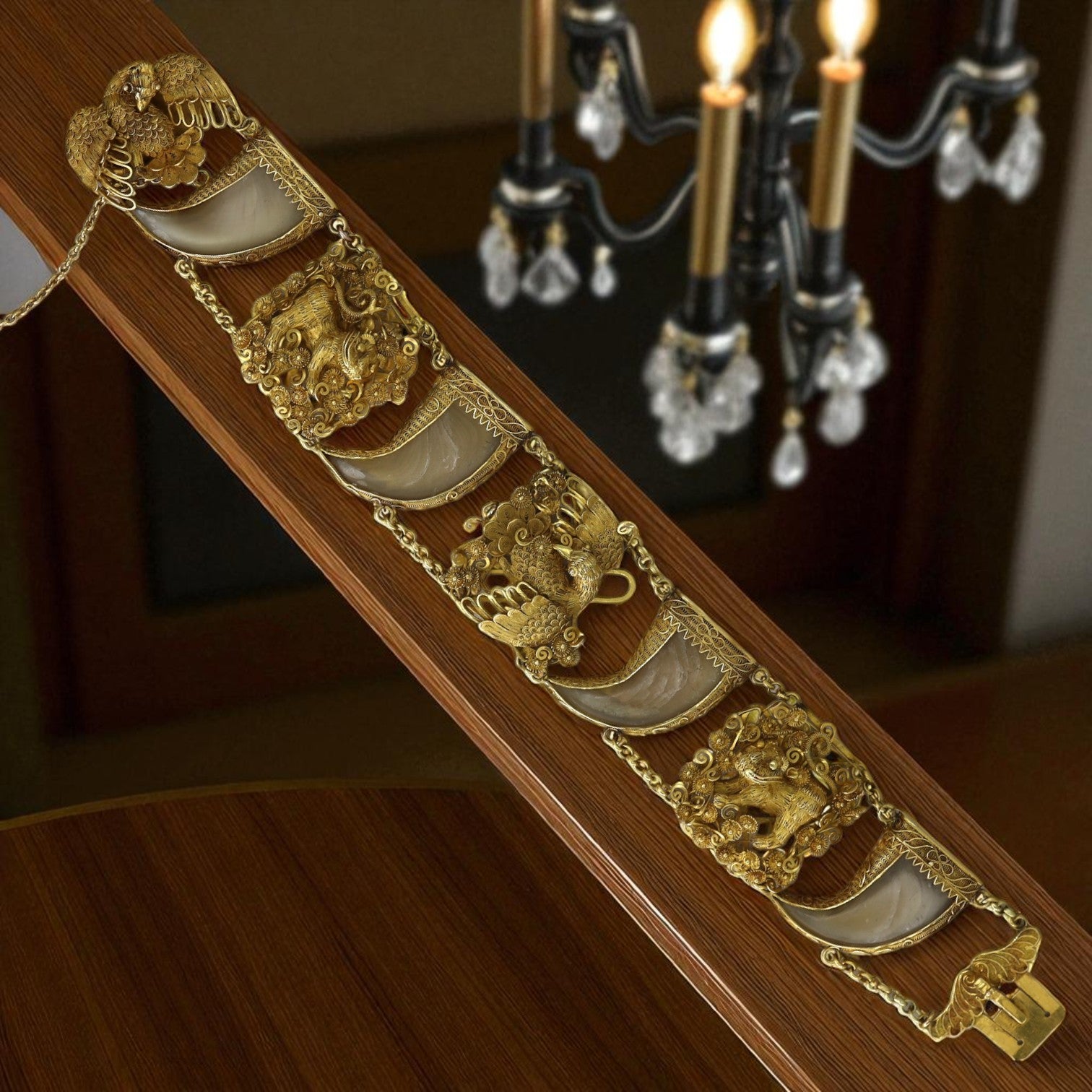 Antique Tigers Claw Bracelet - Petra Star