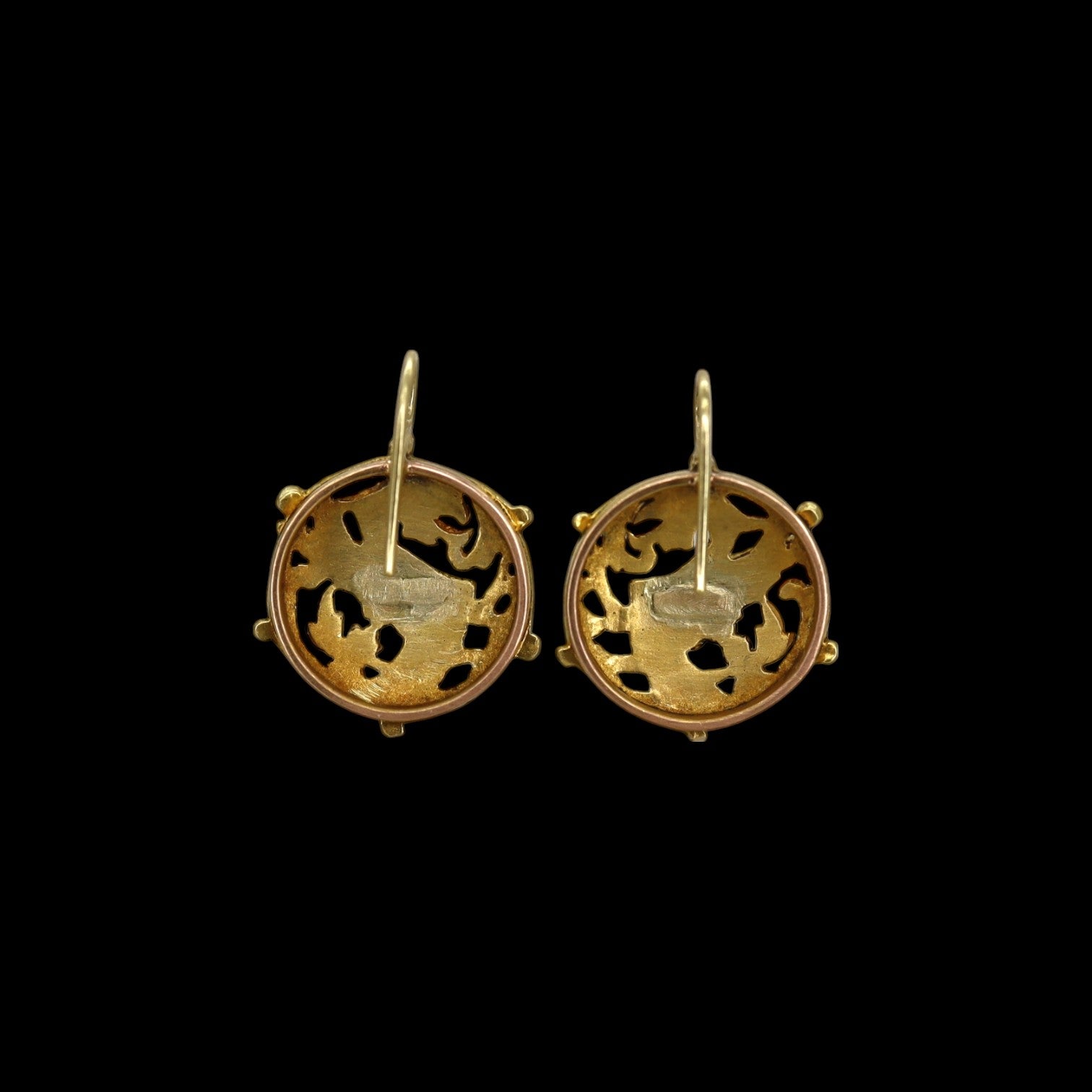 Art Nouveau Griffin Drop Earrings - Petra Star