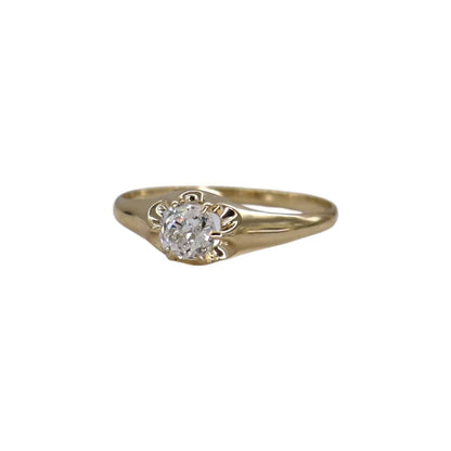 Belcher Diamond Ring