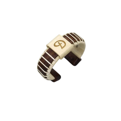 Bermuda Cuff Bracelet-Rosewood (Personalized)- Island Collection