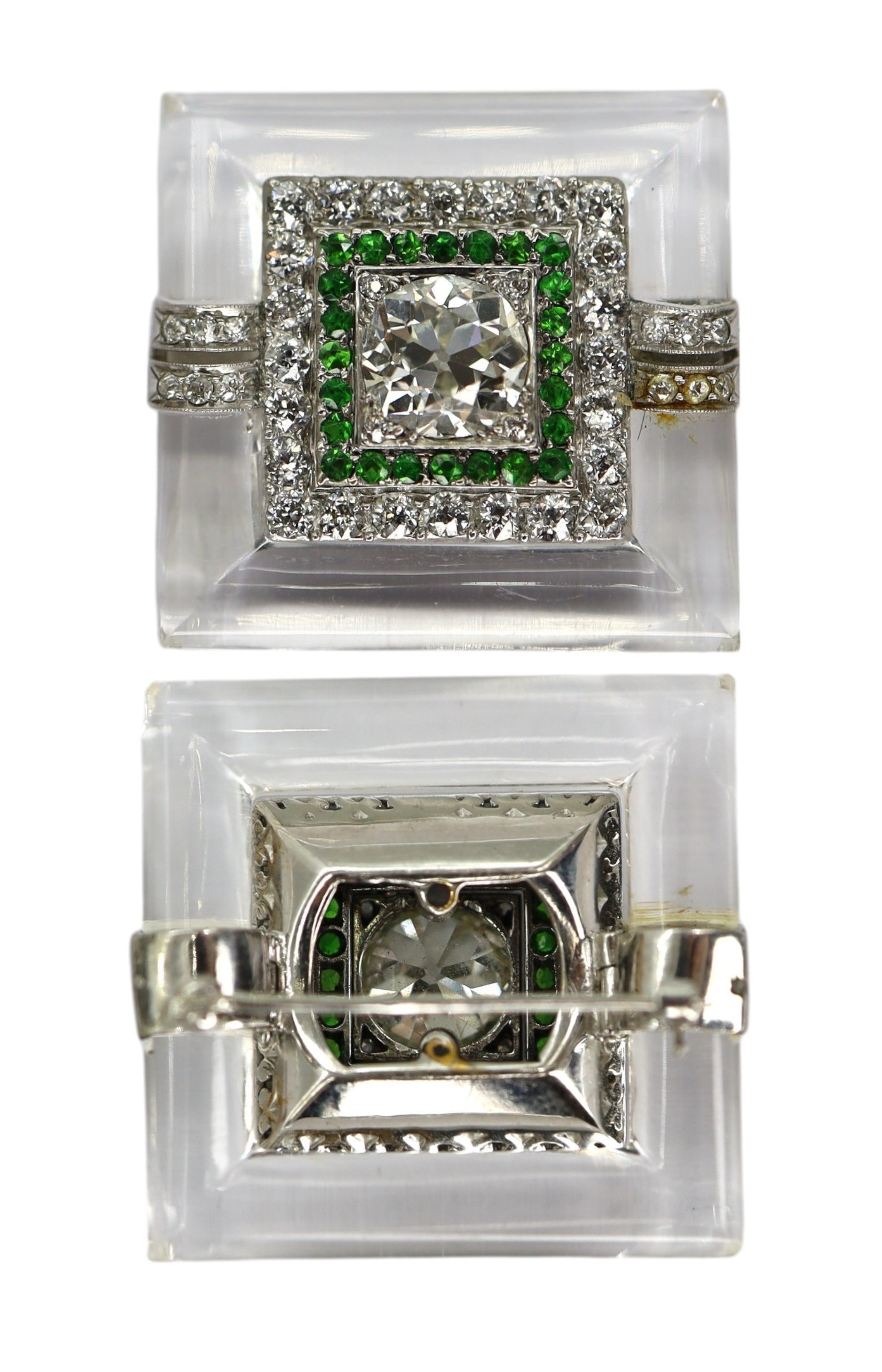 Petra Star pendant made from a vintage brooch, showcasing a decorative jewelry piece with intricate design details.