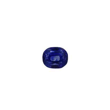 No Heat Sri Lankan 3.70 cts Antique Cushion Cut Sapphire