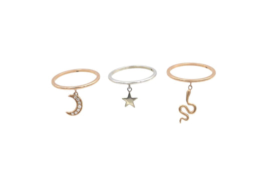 Witchy Charm Rings