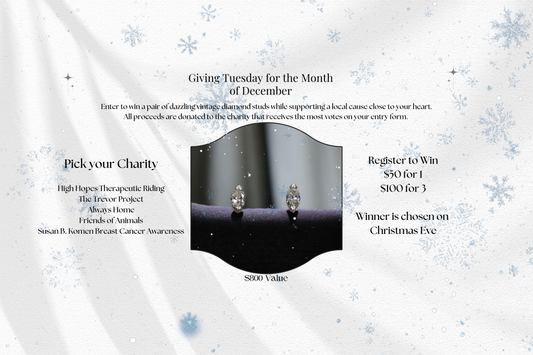 Enter to Win Diamond Studs