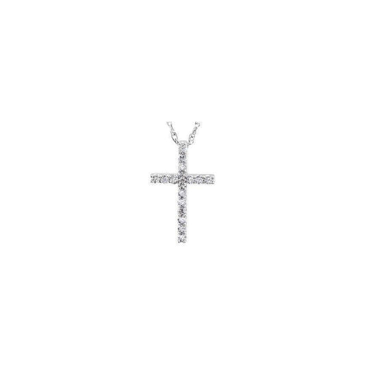 Diamond Cross in 14k