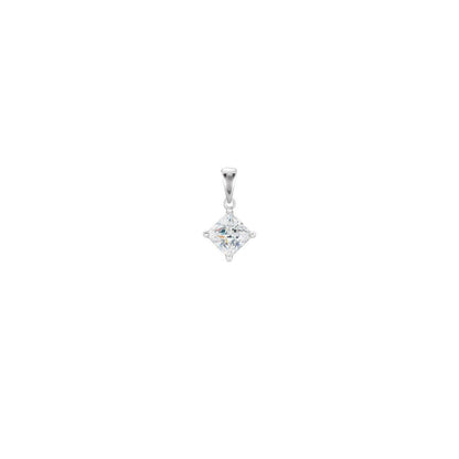 Charm de diamante de talla princesa