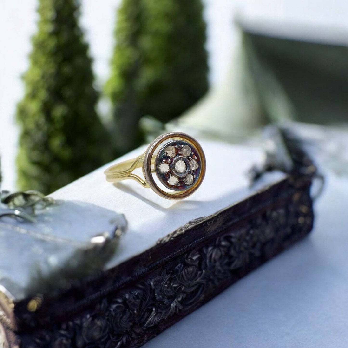 Georgian Rose Cut Diamond Ring