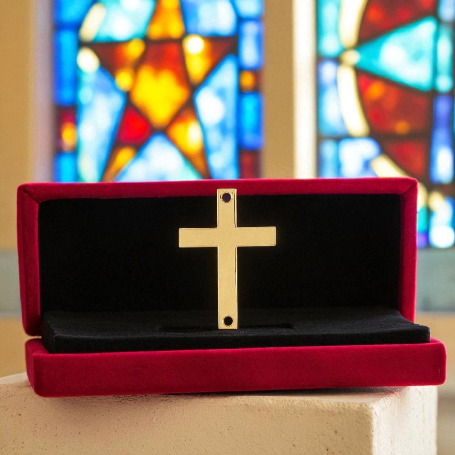 Gold Filled Cross Link - Petra Star