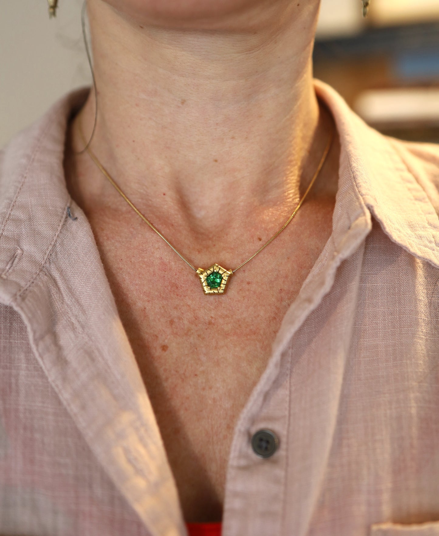 Tsavorite Necklace