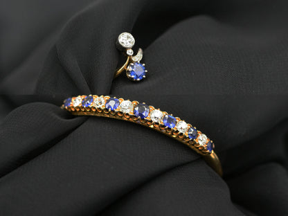 Belle Epoque Toi et Moi Sapphire and Diamond Ring