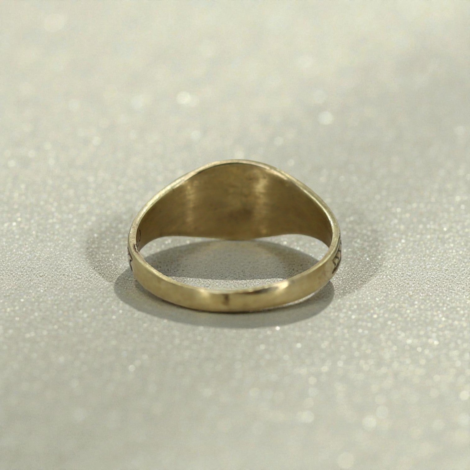 Antique Signet Ring 10k Yellow Gold - Petra Star