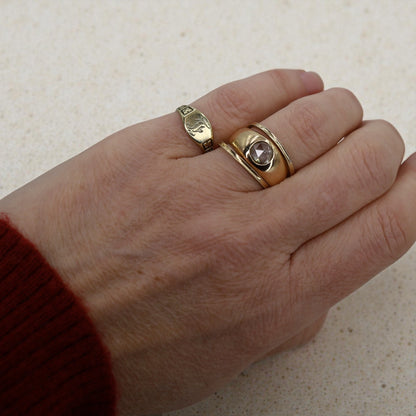 Antique Signet Ring 10k Yellow Gold