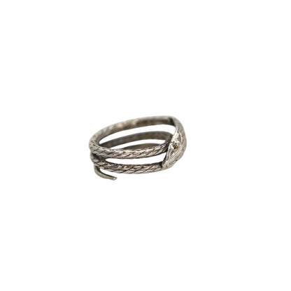 Antique Snake Ring Men's Size 10 - Petra Star