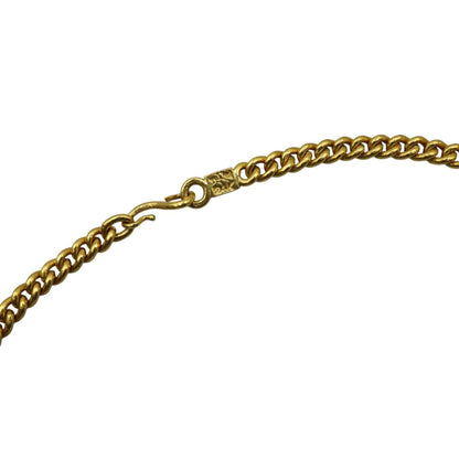 Antique 24k Yellow Gold Chinese Gold Chain 17.5" Length 39.3 Grams