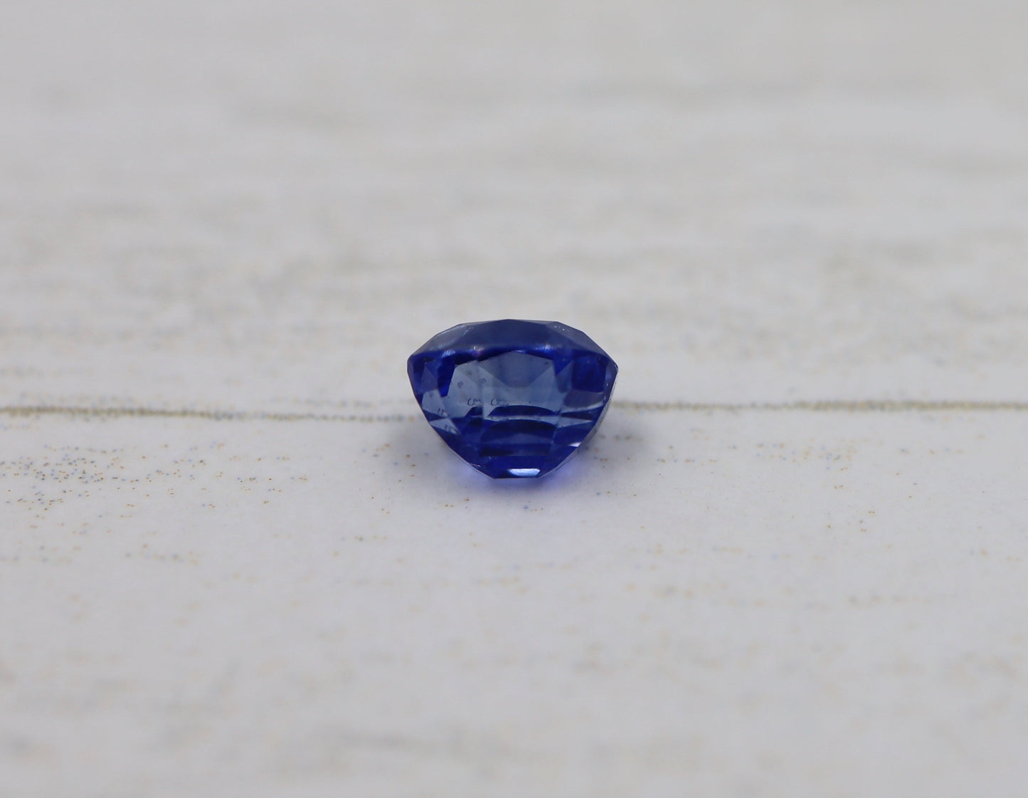 No Heat Sri Lankan 3.70 cts Antique Cushion Cut Sapphire