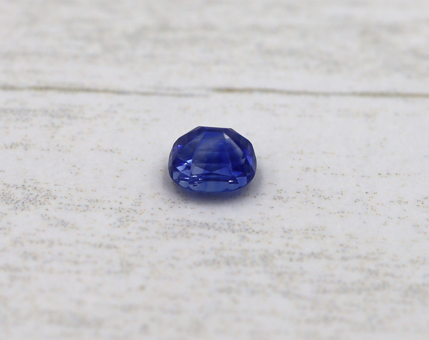 No Heat Sri Lankan 3.70 cts Antique Cushion Cut Sapphire