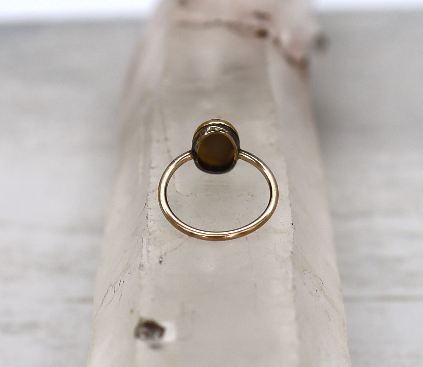 Victorian Blackamoor Ring Agate Cameo