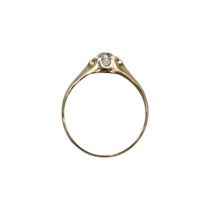 Belcher Diamond Ring