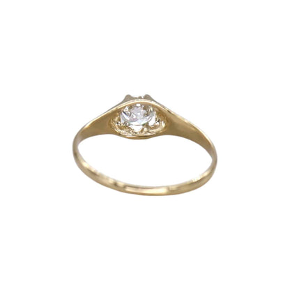 Belcher Diamond Ring