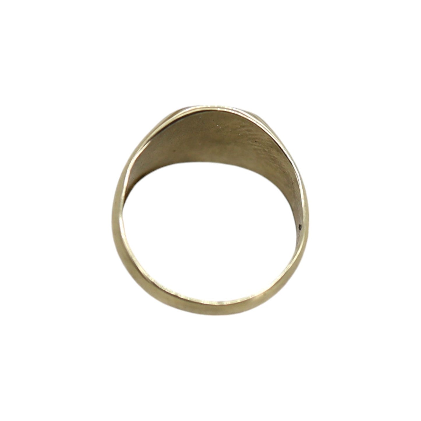 Vintage Signet Ring in 10k Yellow Gold 11 x 10 MM Signet Ring