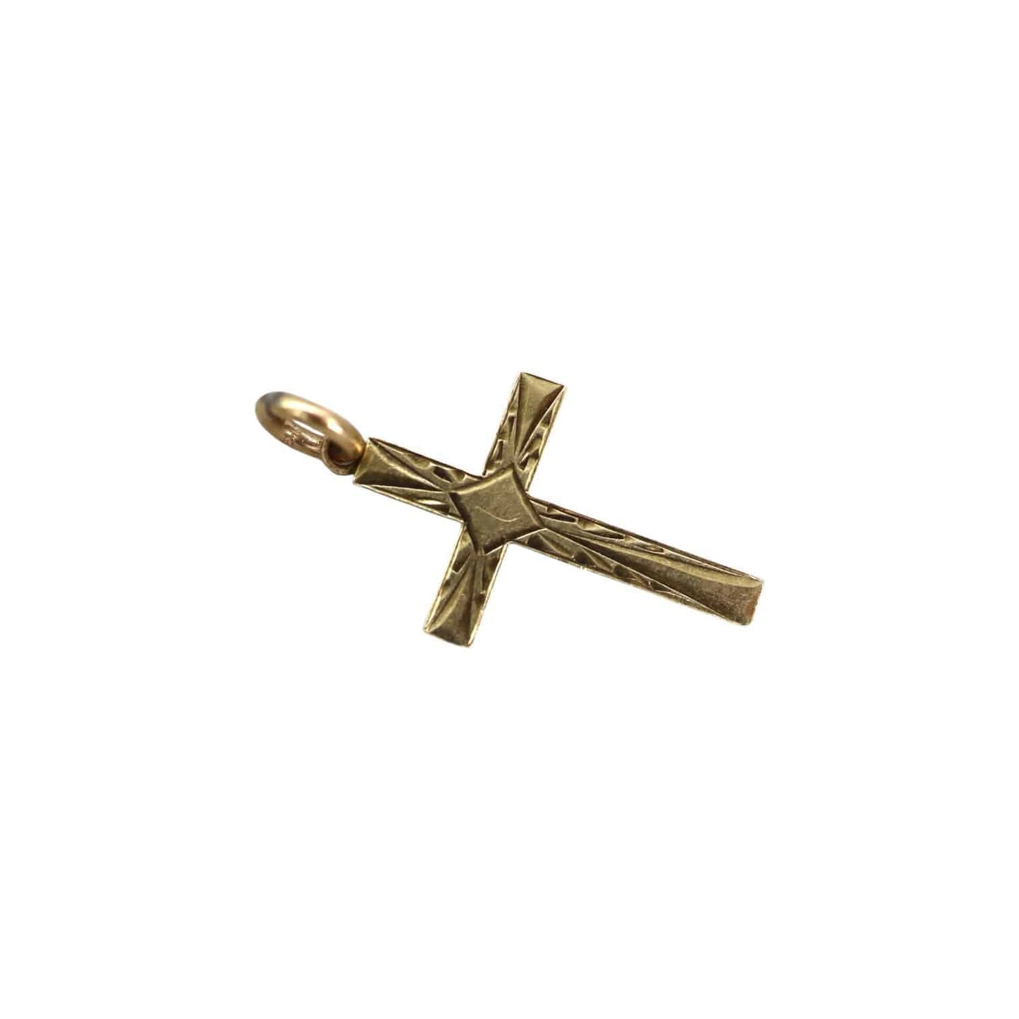 Antique Cross 10k Yellow Gold