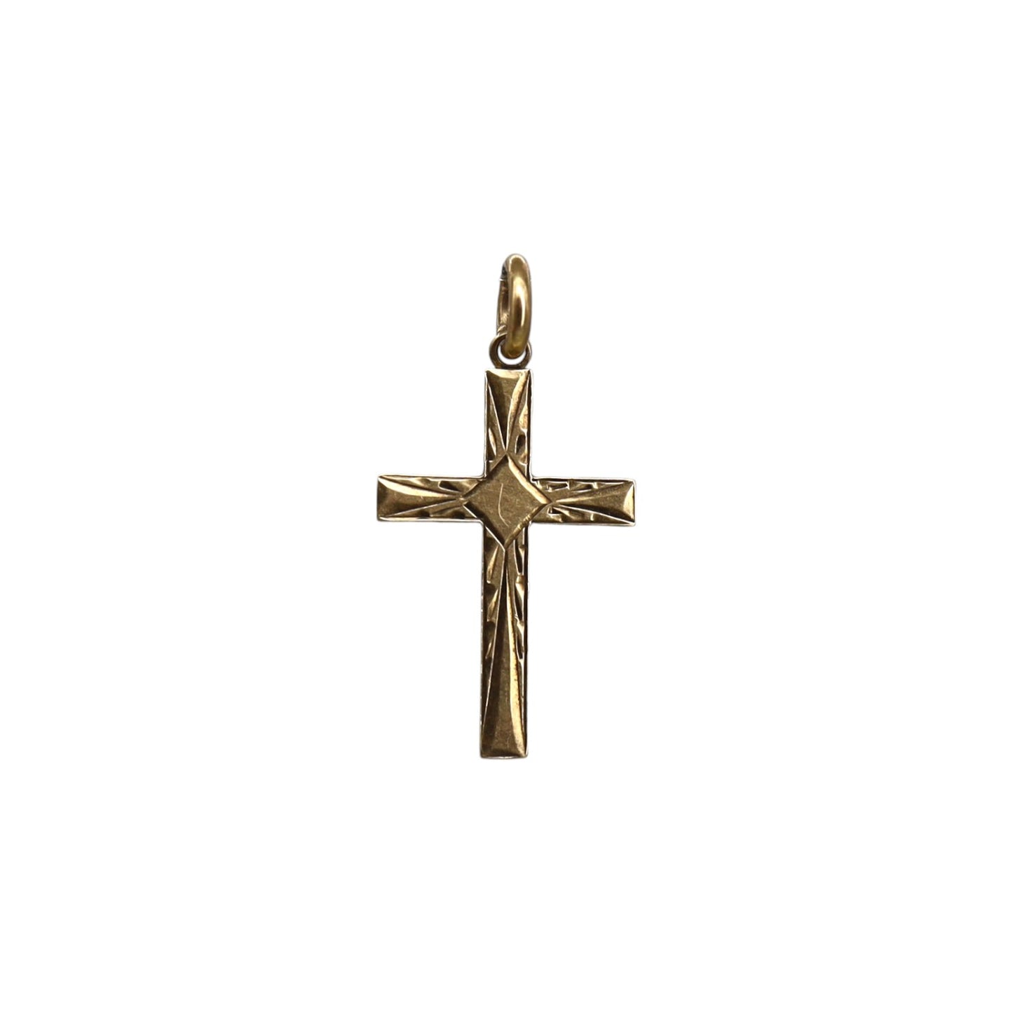 Antique Cross 10k Yellow Gold