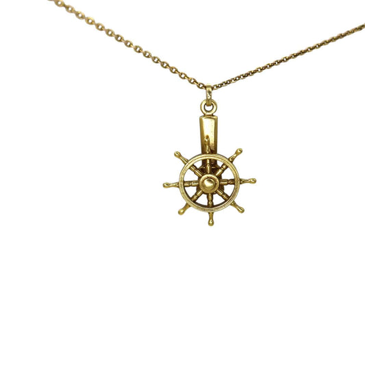 Wheel at the Helm Pendant