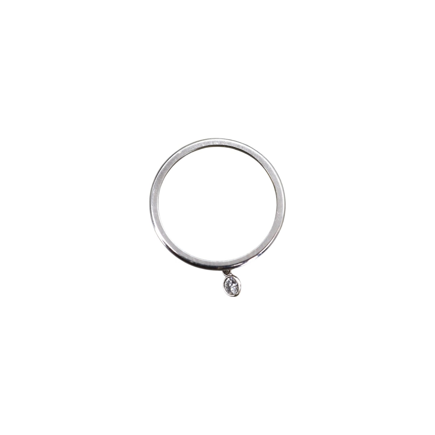 Upcycled, Antique-Inspired Diamond Charm Ring - Petra Star