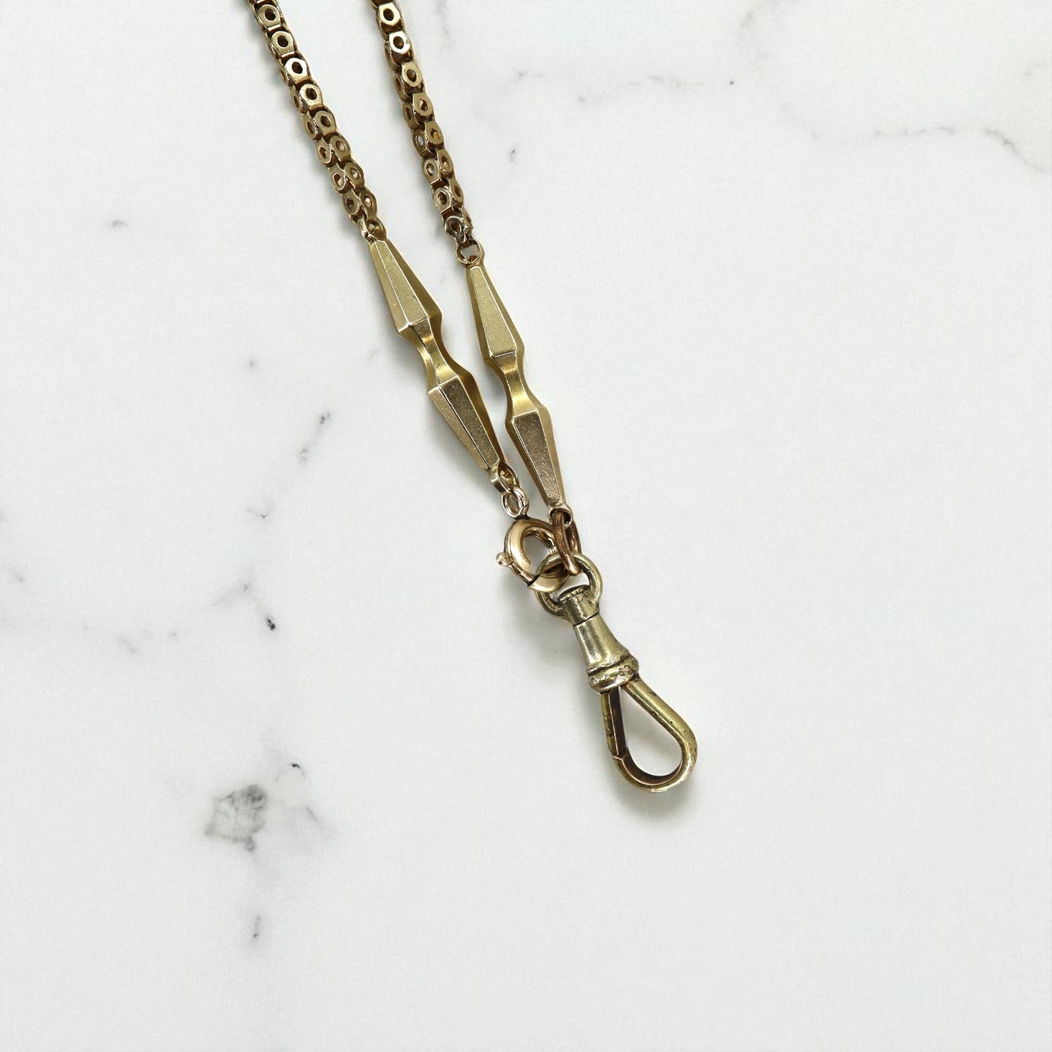 Art Deco Gold Filled Chain - Petra Star