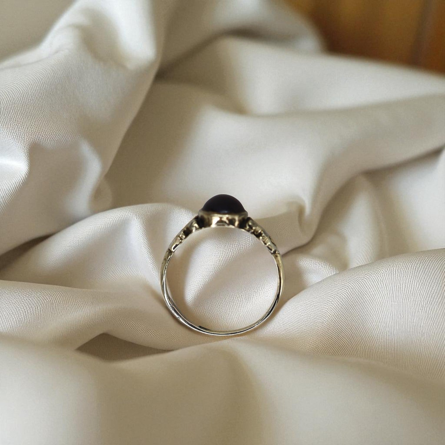 Victorian Garnet Ring - Petra Star